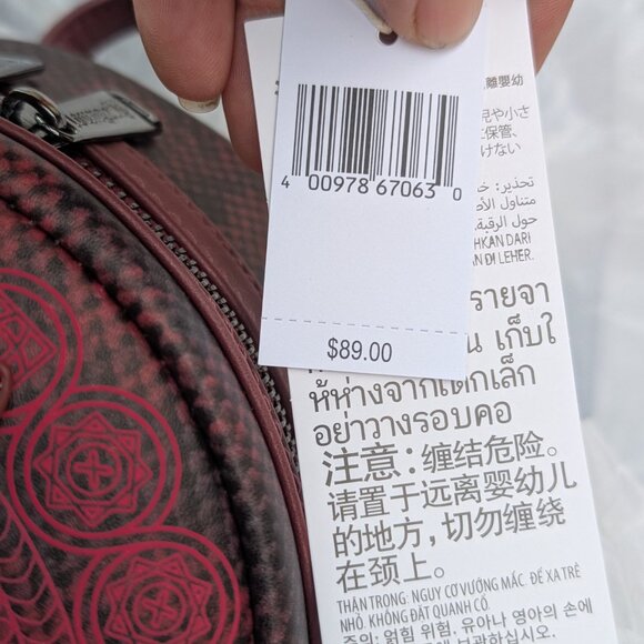 Loungefly Marvel Scarlet Witch mini backpack New with tags - Picture 2 of 2